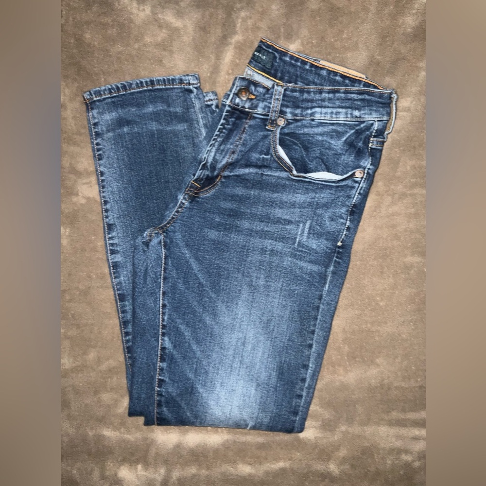 Aeropostale Men's Skinny Jeans - Dark Blue SZ 32 x 30 great condition